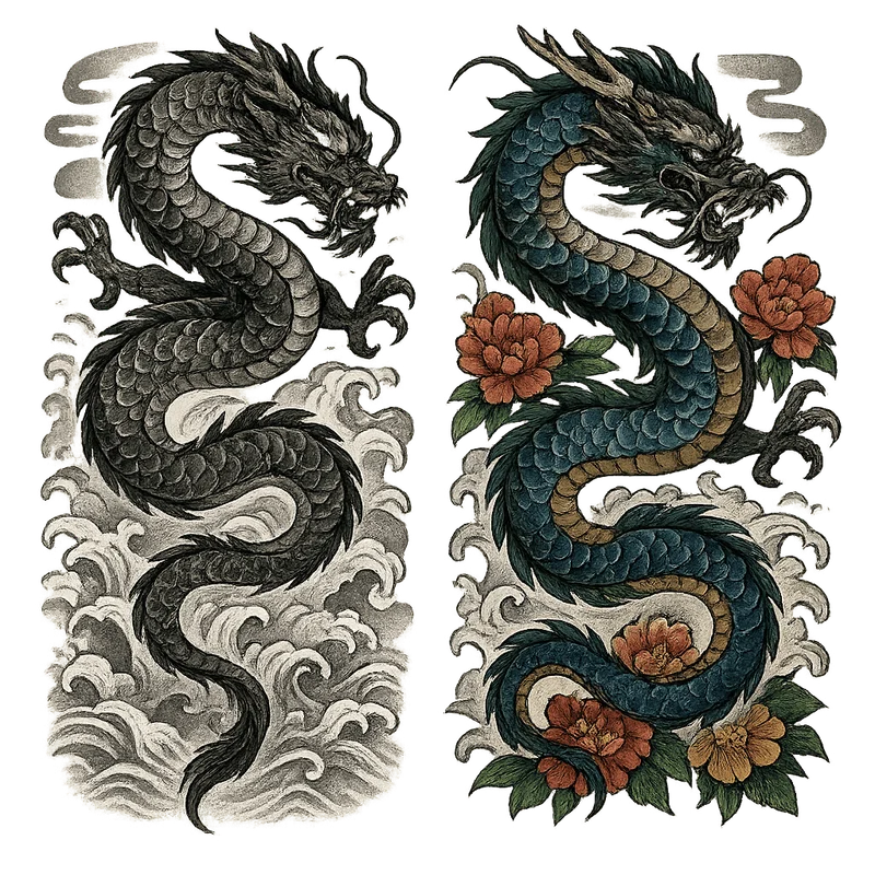 Japanese tattoo design