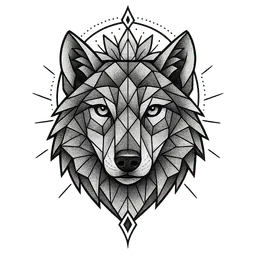 Geometric tattoo style