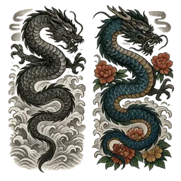 Japanese tattoo style