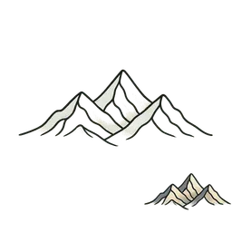 Minimalist tattoo style